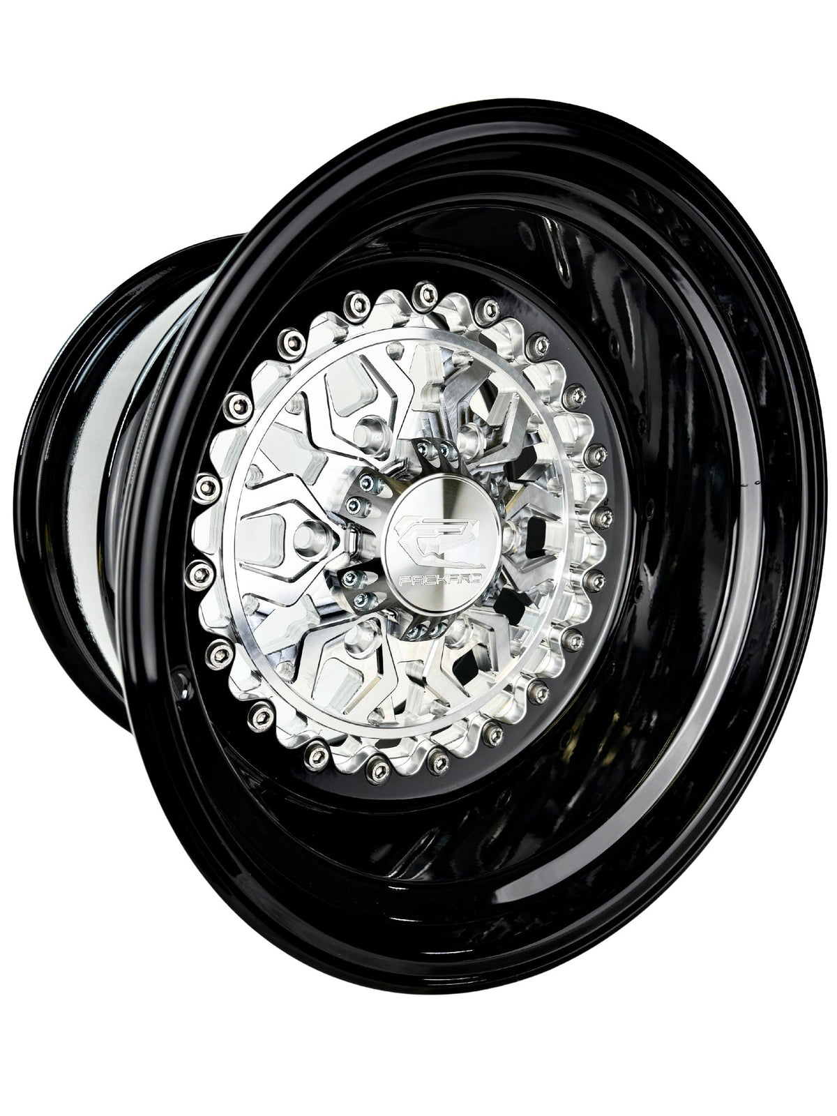 Apollo - FF Forged Silver Maverick R 6x139.7 complete UTV wheel