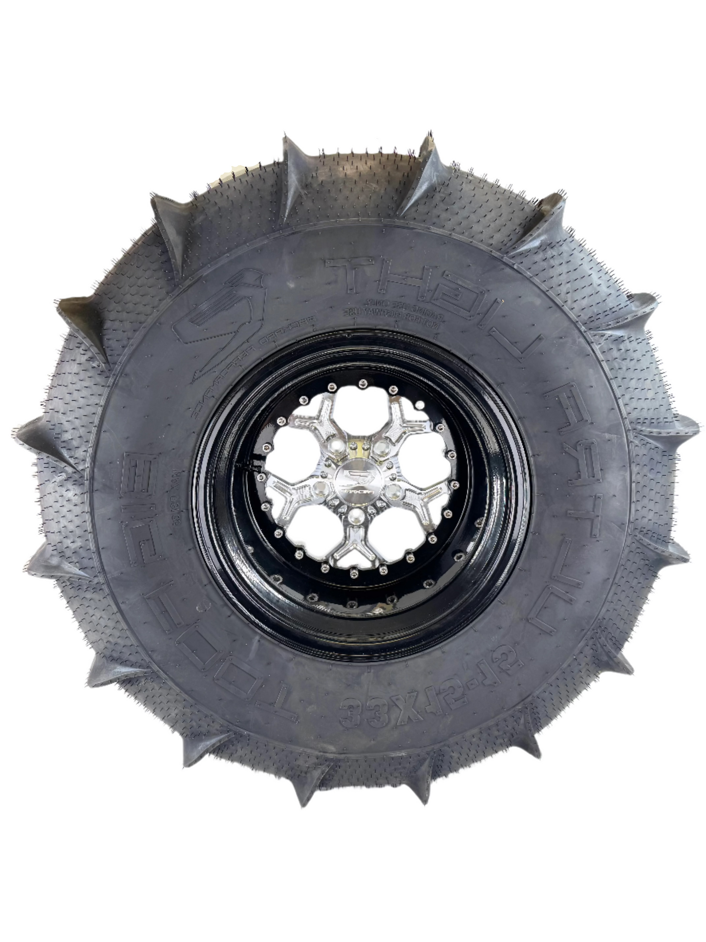 Big Foot Paddle Tires Comp Cut by Treadcuts - Packard Performance