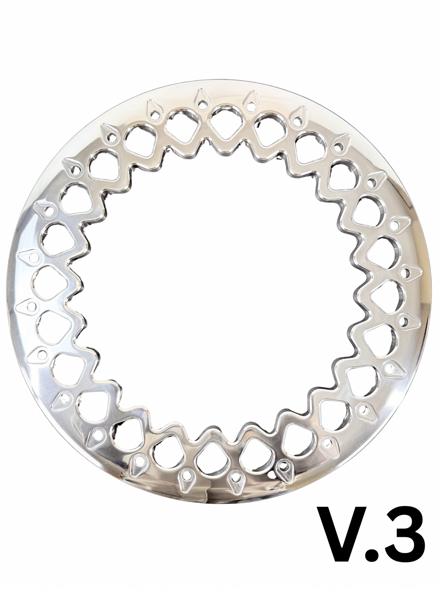 Replacement beadlock ring Gloss Black V.3