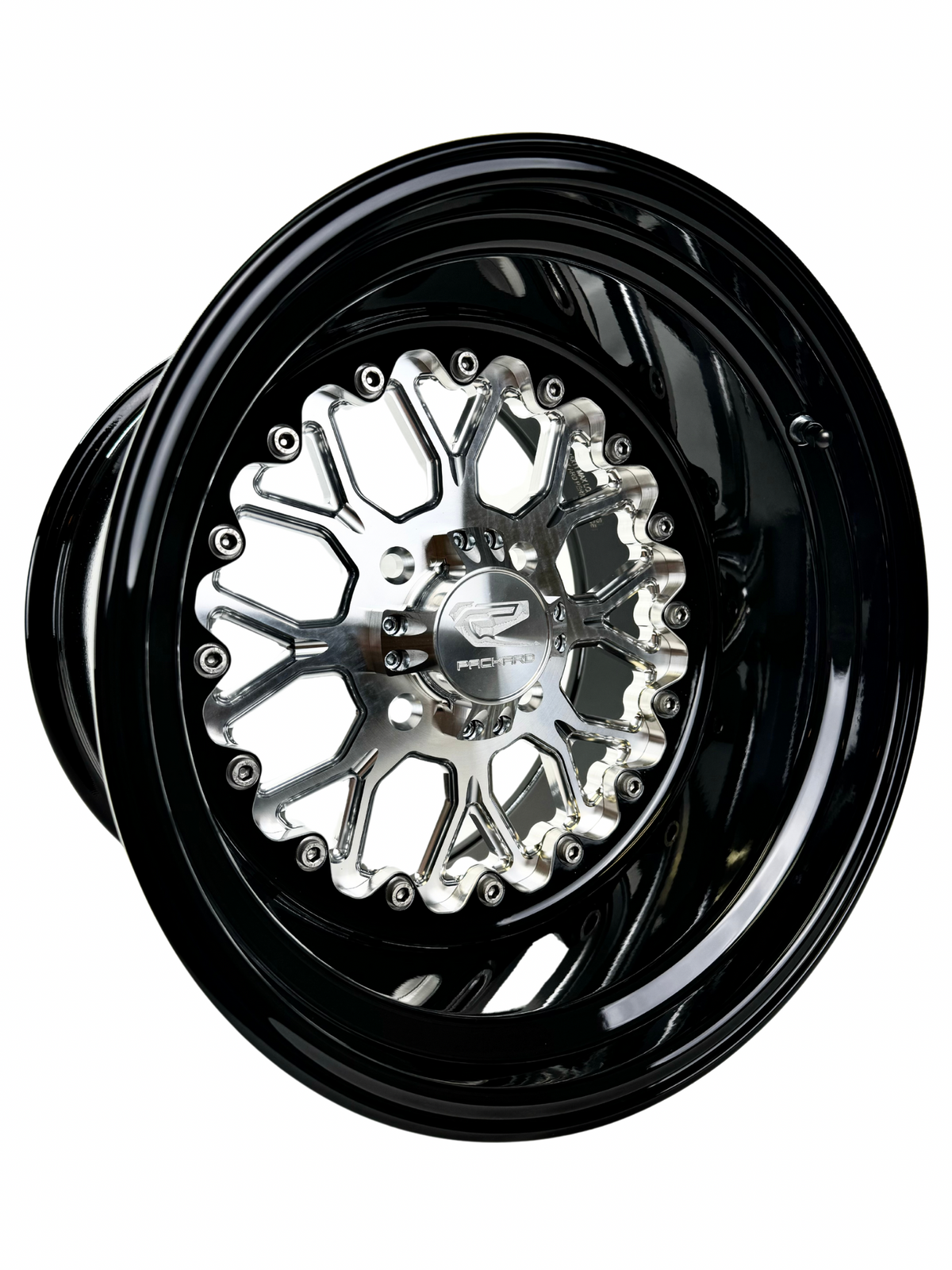 Wishbone - FF Forged Silver 4x110 complete UTV wheel