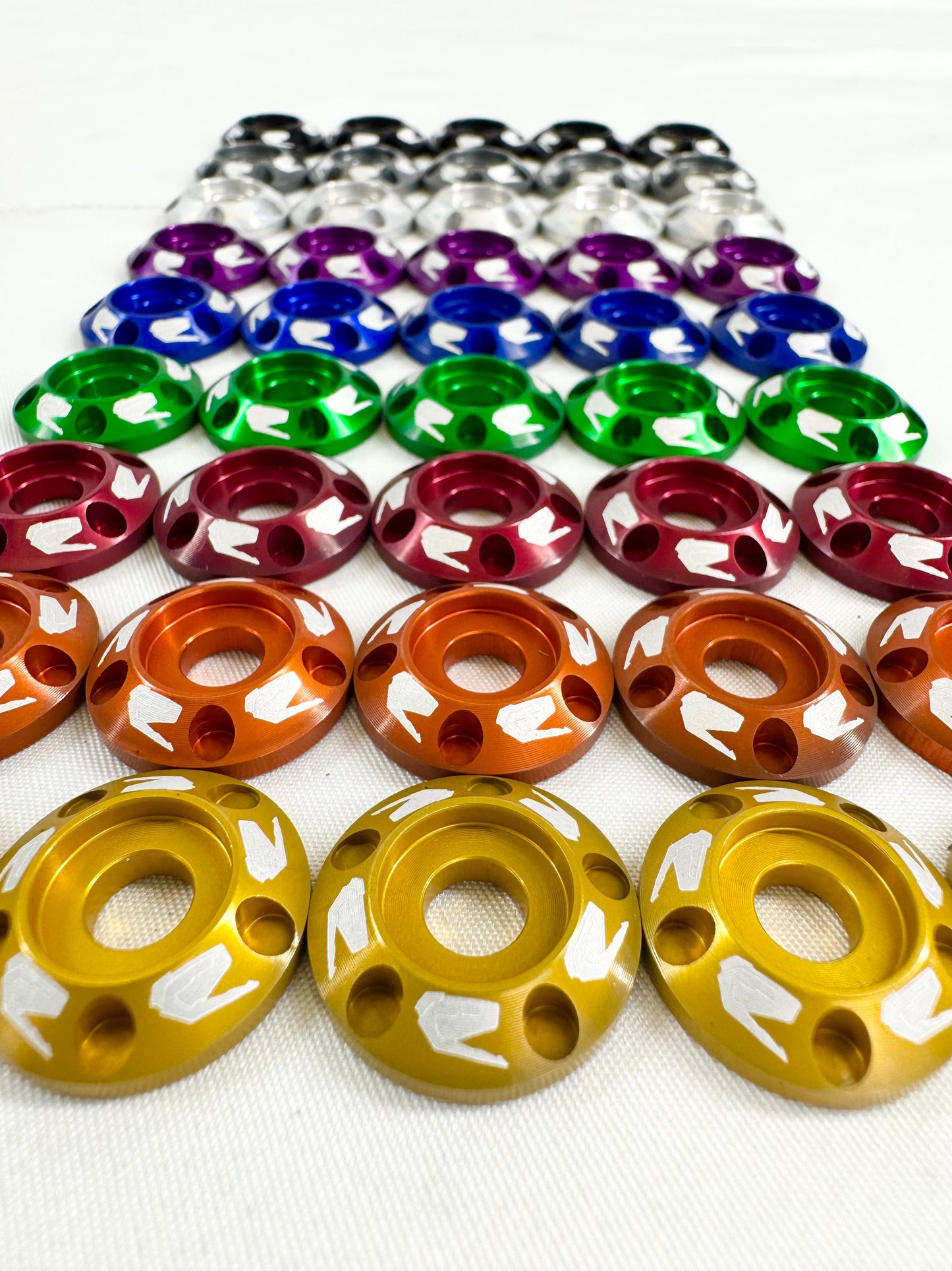 Packard Performance Billet Fender washers V1 30pcs