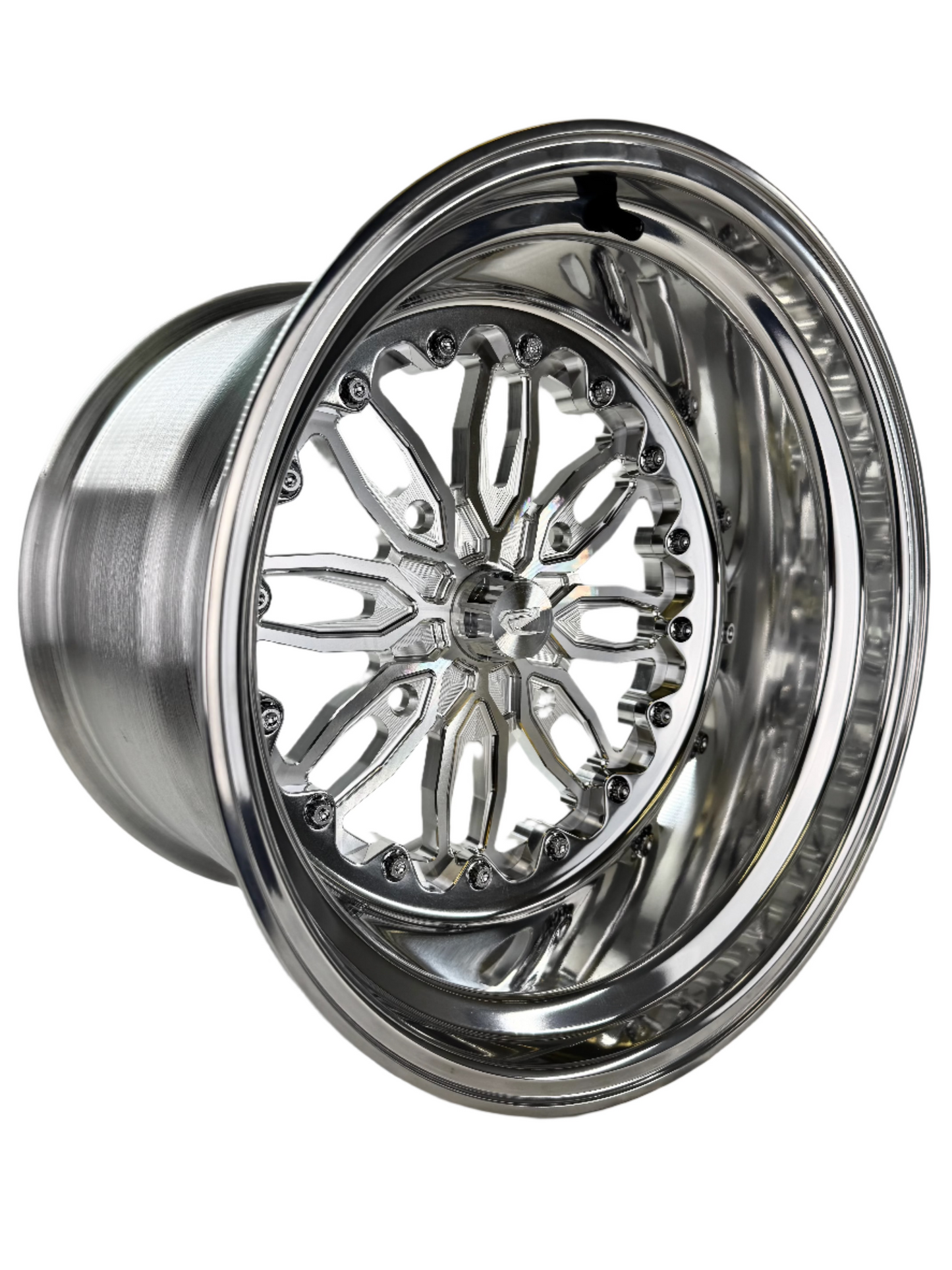 Icon - FF Forged Polished - Silver complete UTV wheel