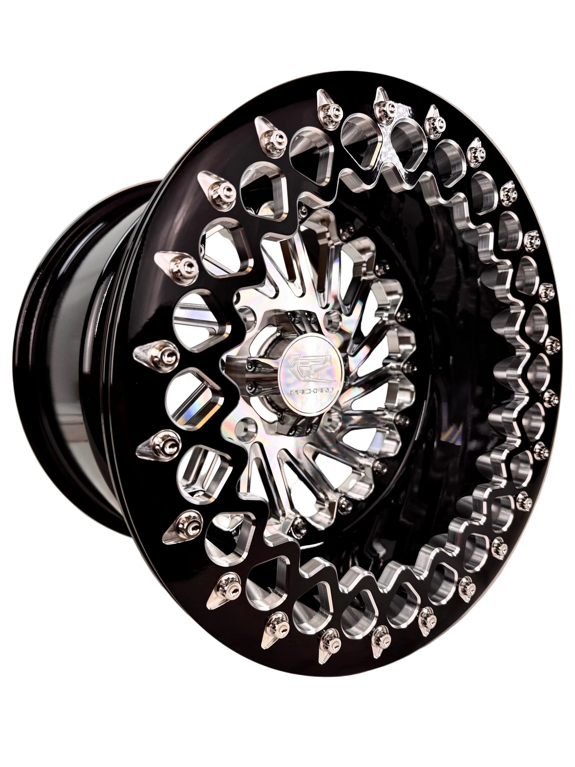 Cyclone - FF Forged Beadlock - Silver complete UTV wheel