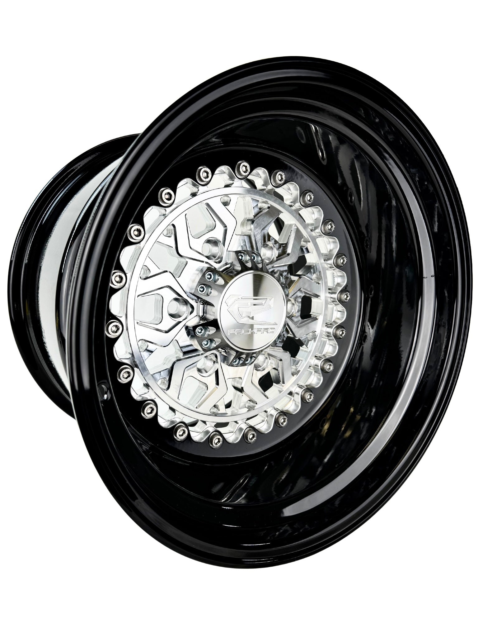 Apollo - FF Forged Silver Maverick R 6x139.7 complete UTV wheel