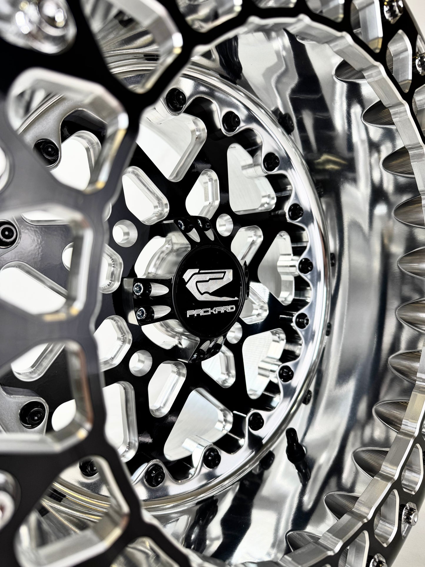 V2 Super Star - FF Forged Polished Beadlock - Gloss Black