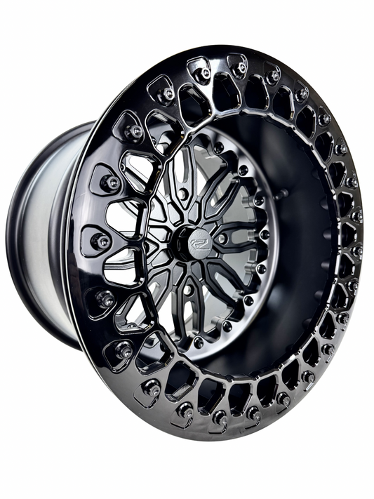 Icon - FF Forged Beadlock - Midnight Series complete UTV wheel