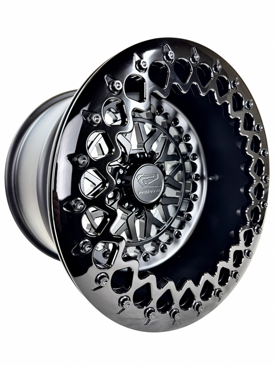 Apollo - FF Forged Beadlock - Midnight Series RZR Pro R 5x4.5 complete UTV wheel