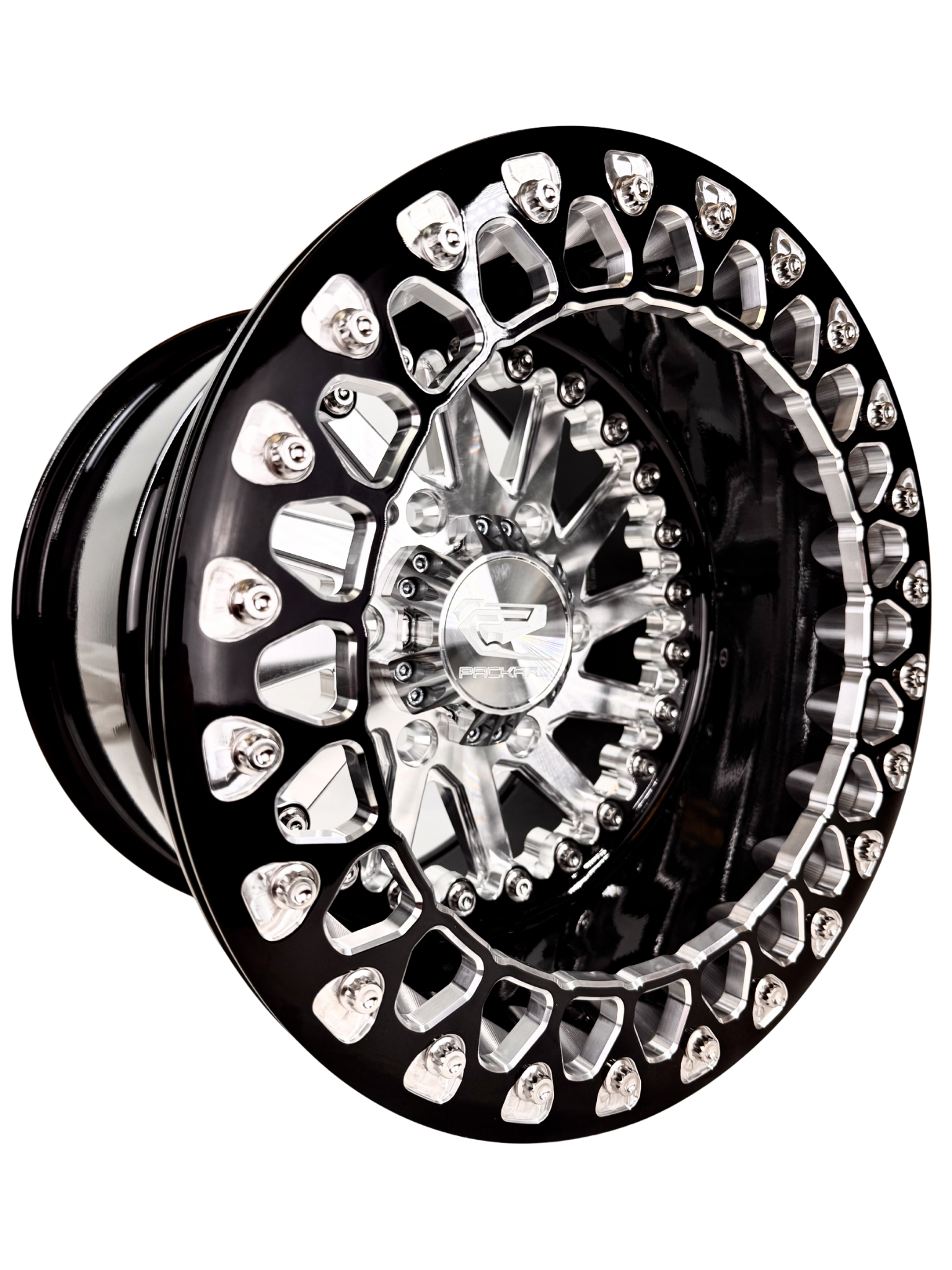 Cyclone - FF Forged Beadlock - Silver Maverick R 6x139.7 complete UTV wheel