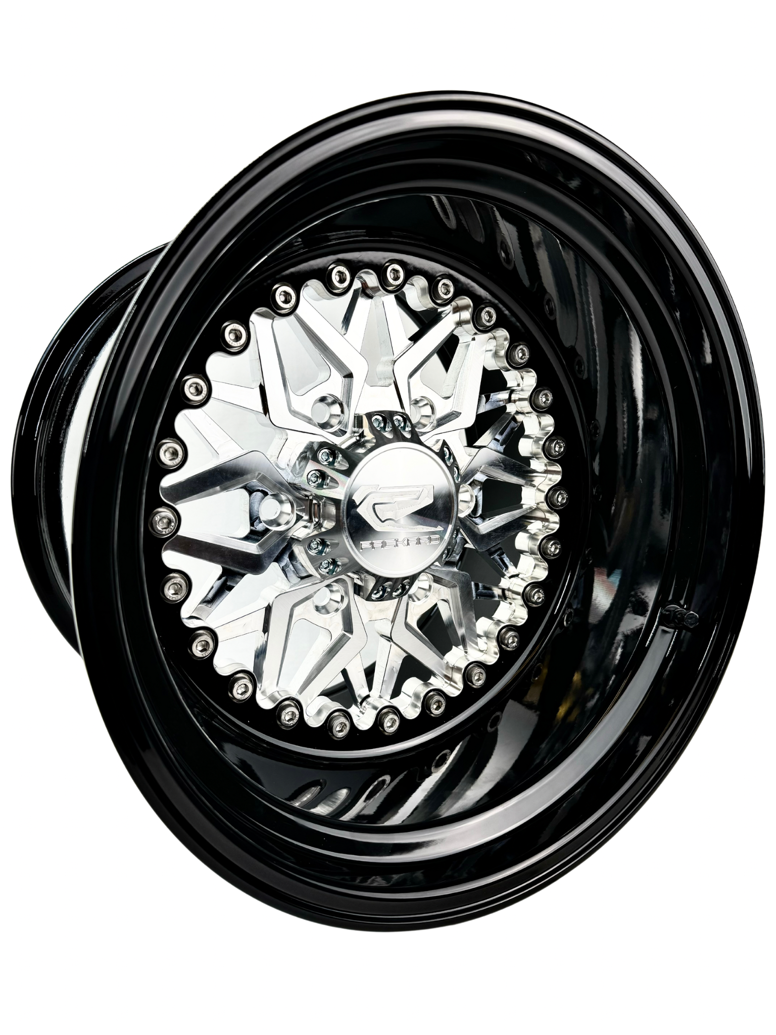 Impact - FF Forged Silver Maverick R 6x139.7 complete UTV wheel