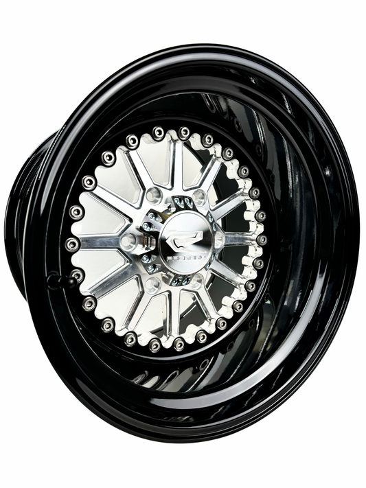 Element - FF Forged Silver Maverick R 6x139.7 Ultra-Light complete UTV wheel