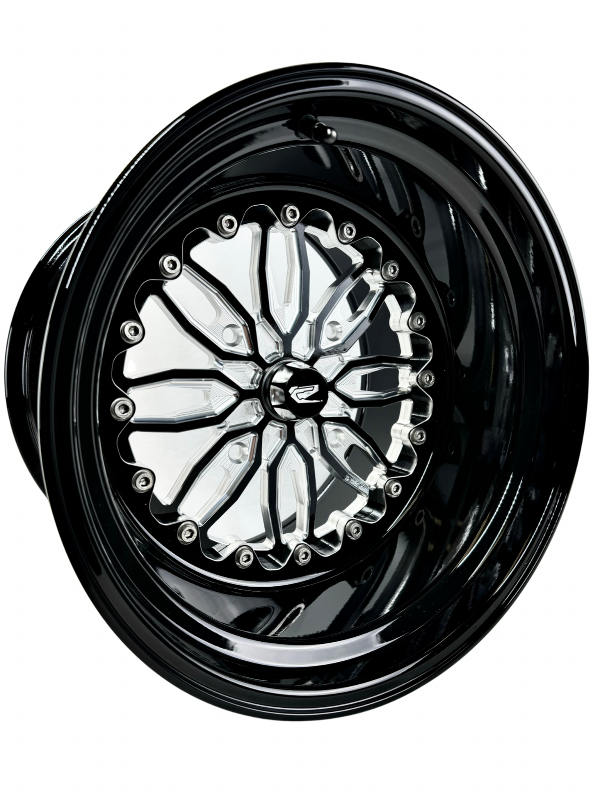 Icon - FF Forged Gloss Black Can-Am X3 complete UTV wheel