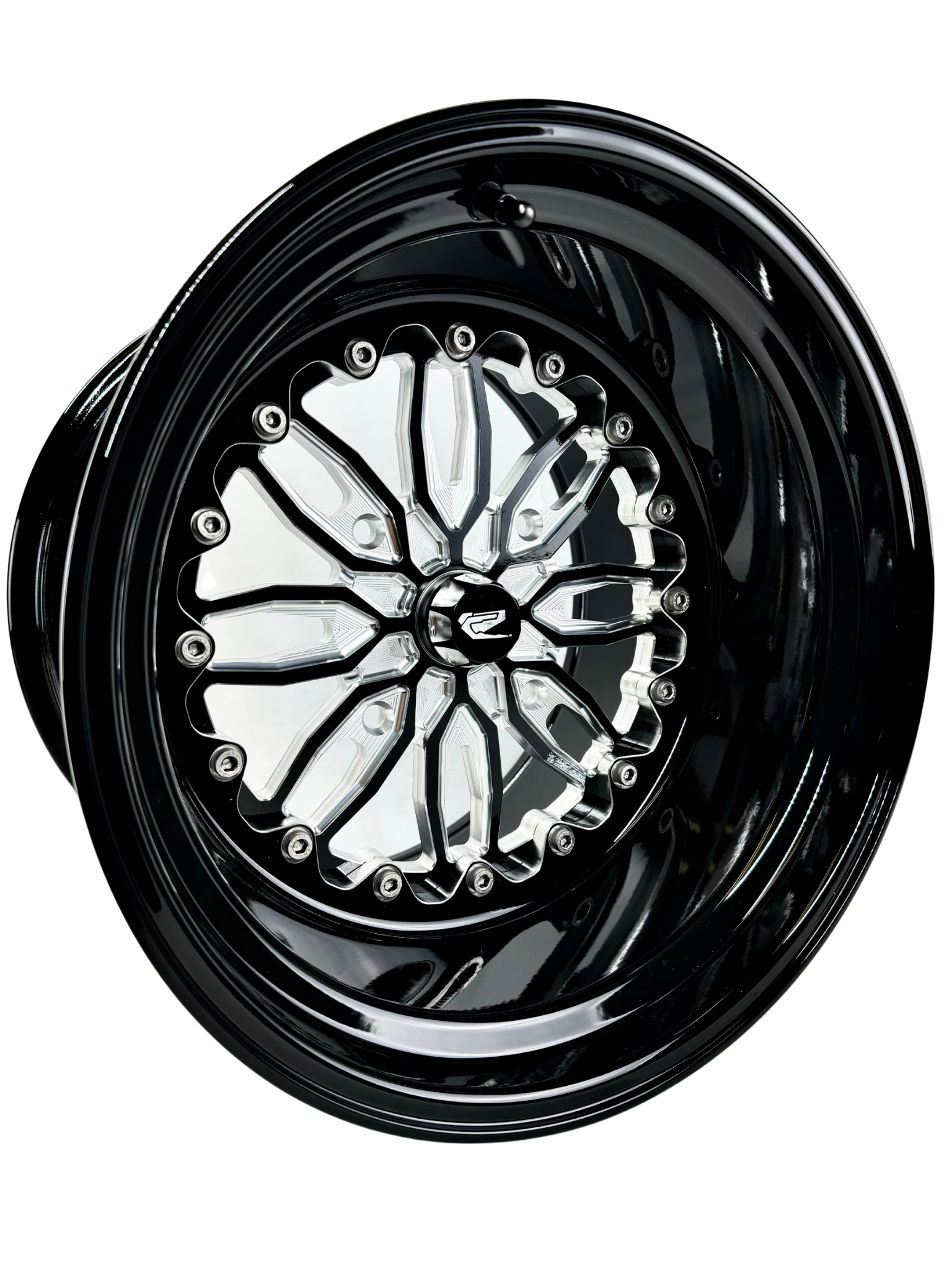 Icon - FF Forged Gloss Black Can-Am X3 complete UTV wheel