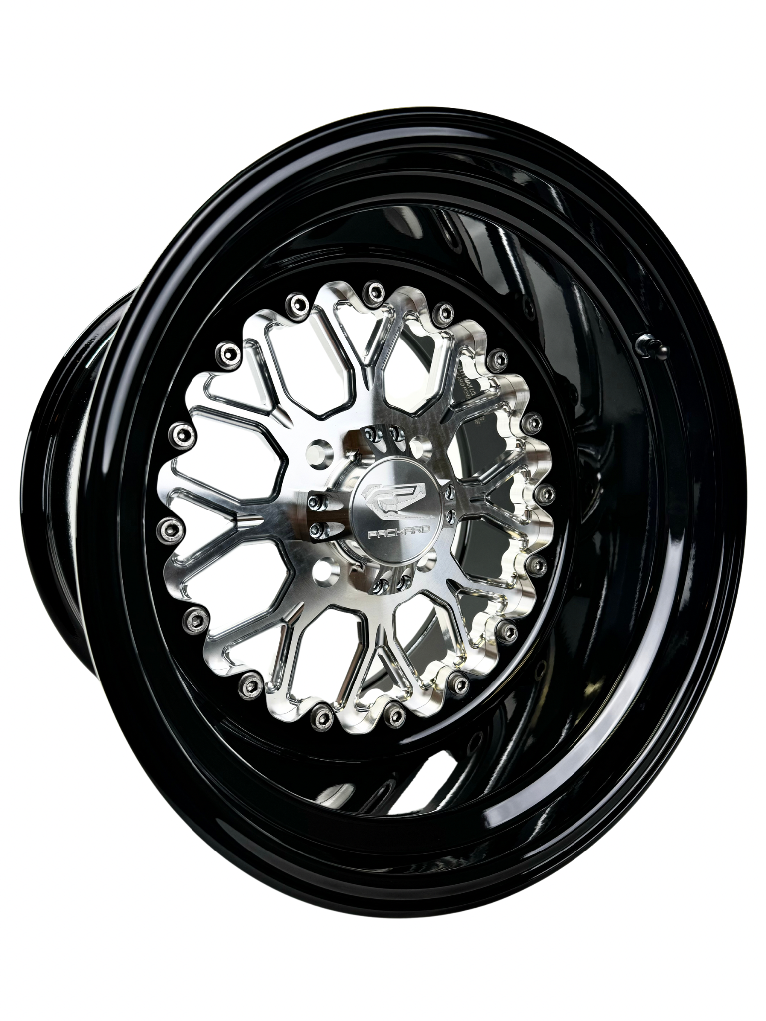 Wishbone - FF Forged Silver 4x110 complete UTV wheel
