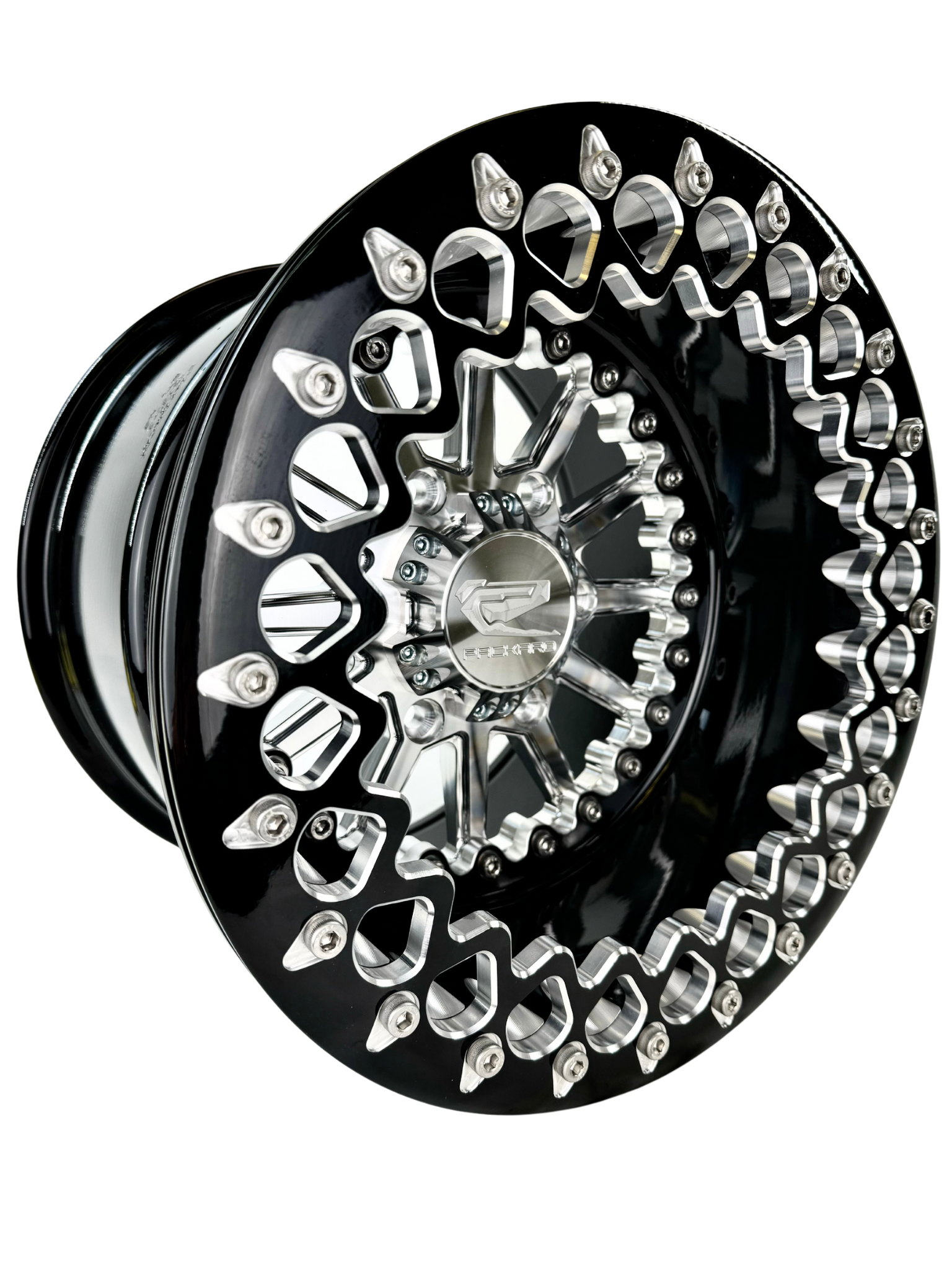 Element - FF Forged Beadlock - Silver Maverick R 6x139.7 complete UTV wheel