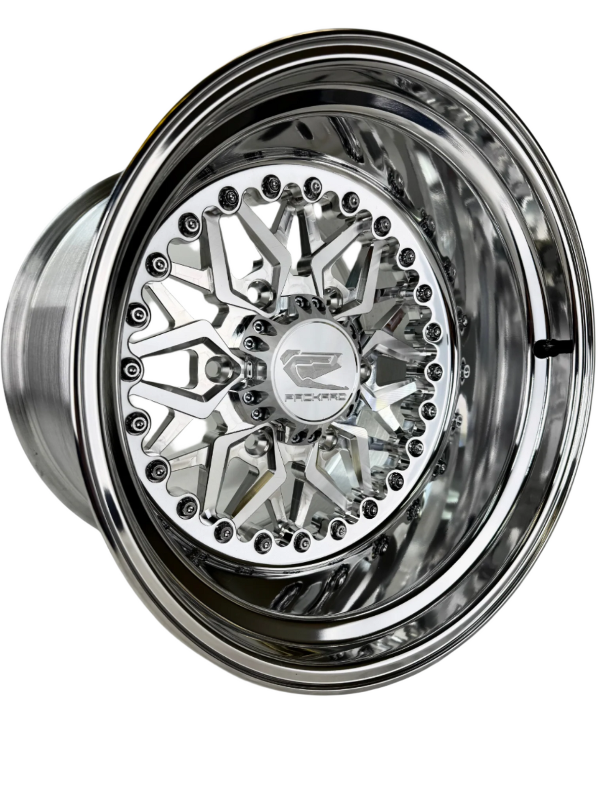 Impact - FF Forged Polished - Silver Maverick R 6x139.7 complete UTV wheel