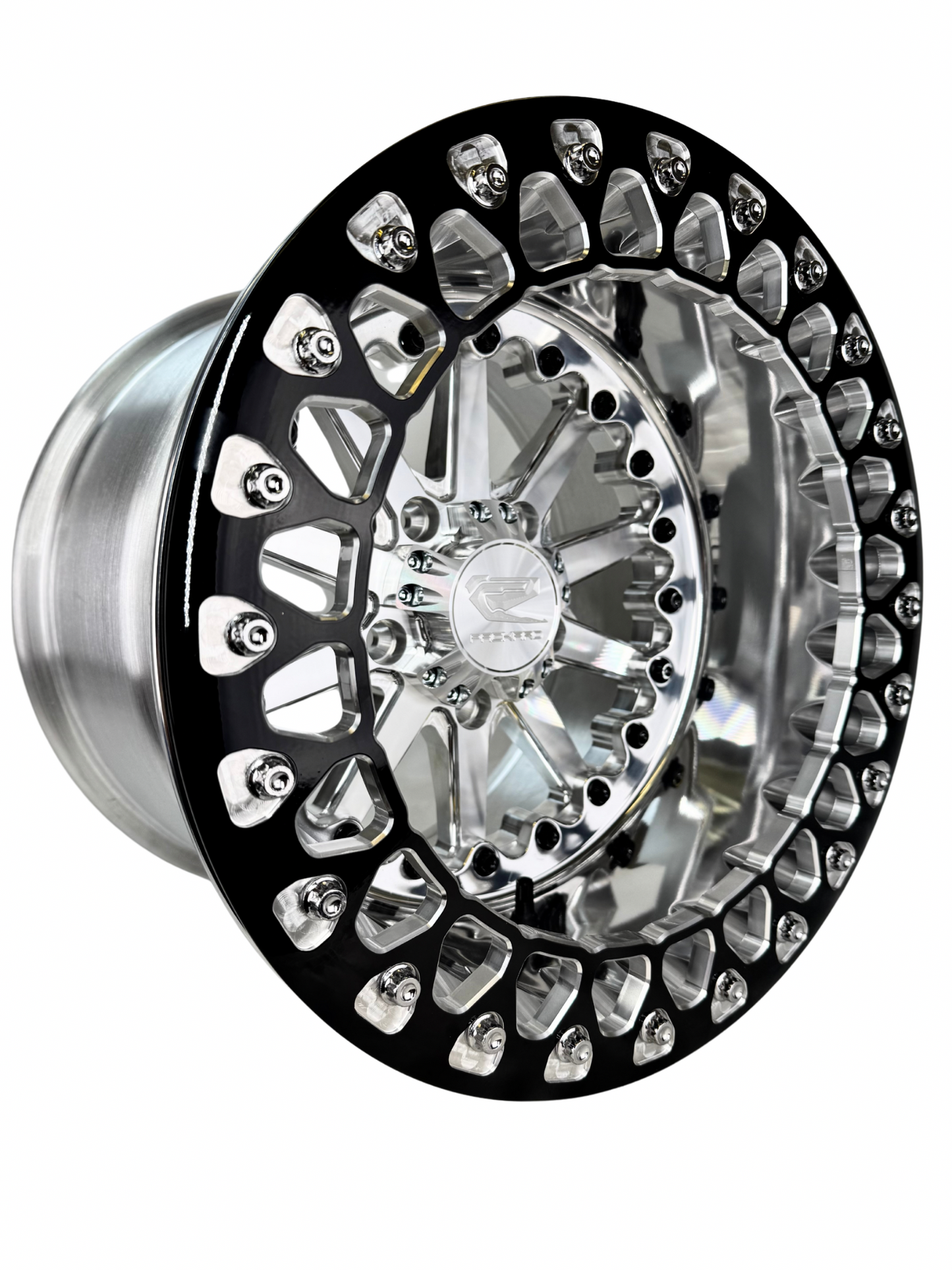 Element - FF Forged Polished Beadlock - Silver RZR Pro R 5x4.5
