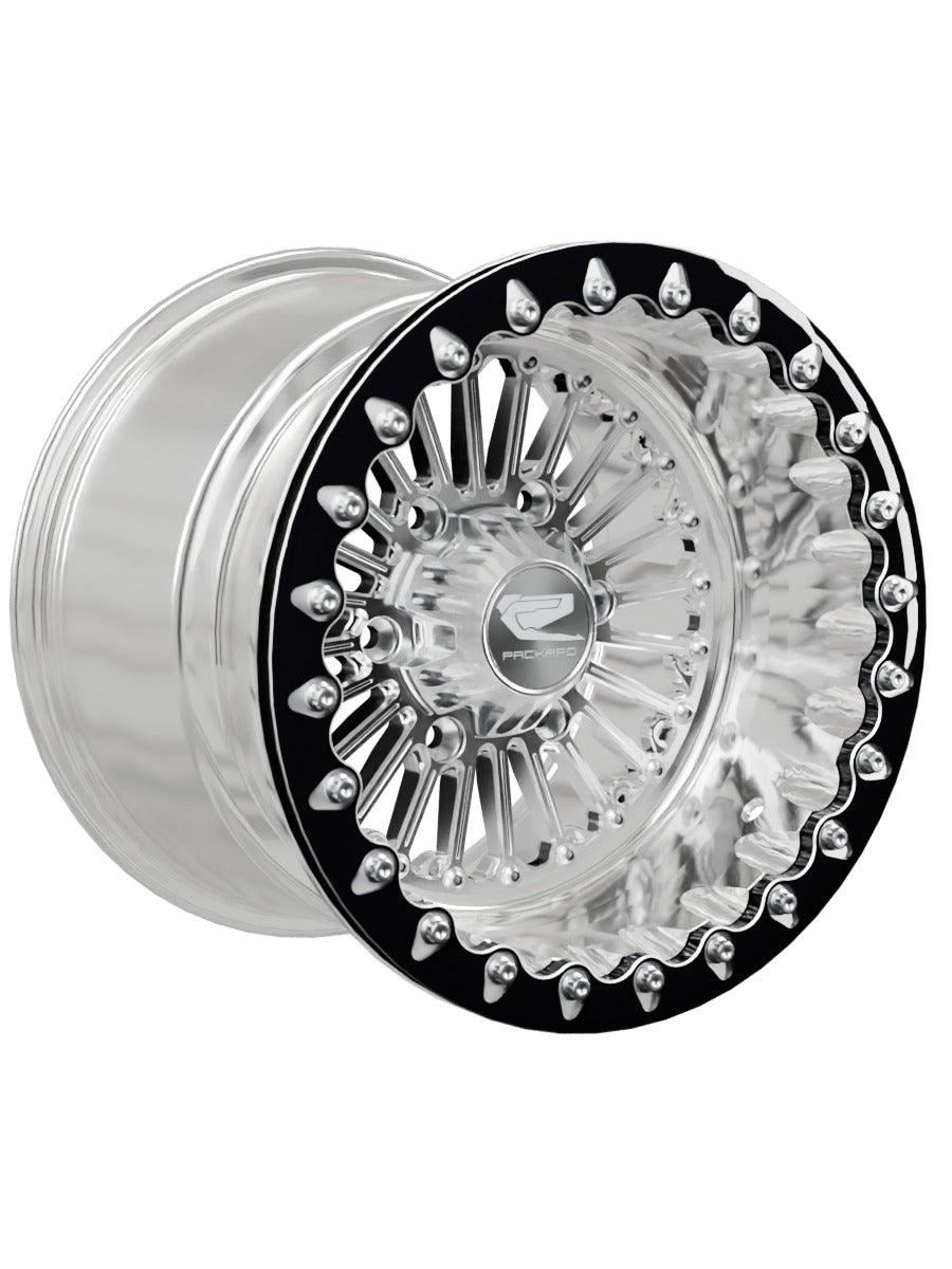 Import - FF Forged Polished Beadlock - Silver Maverick R 6x139.7