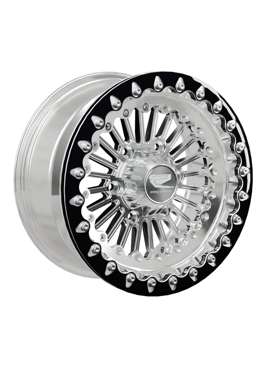 Import - FF Forged Polished Beadlock - Silver Maverick R 6x139.7