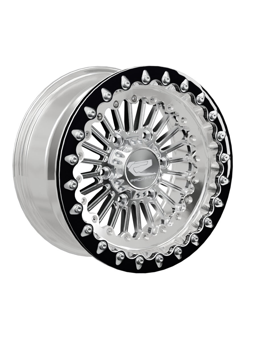 Import - FF Forged Polished Beadlock - Silver Maverick R 6x139.7
