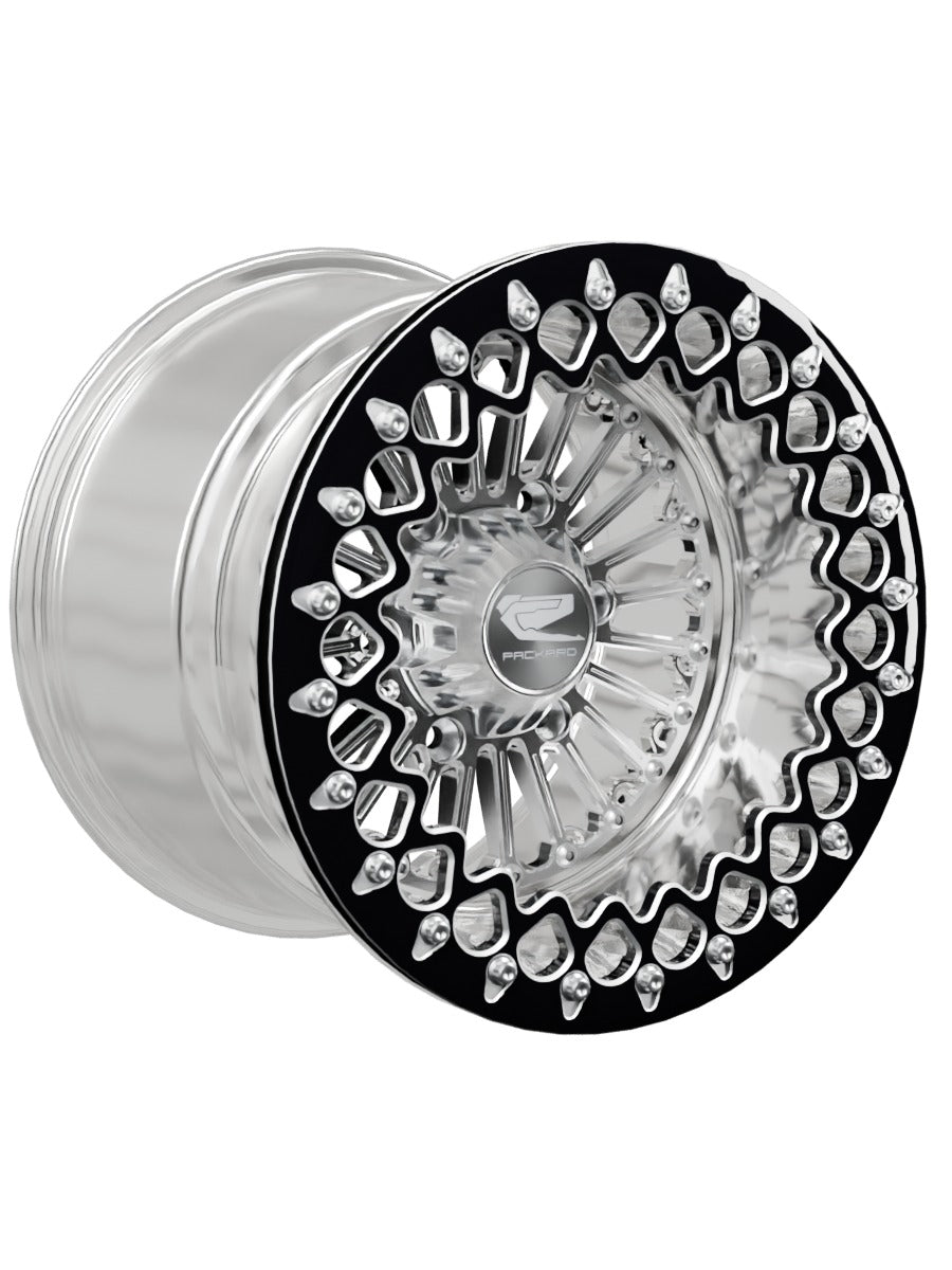 Import - FF Forged Polished Beadlock - Silver Maverick R 6x139.7