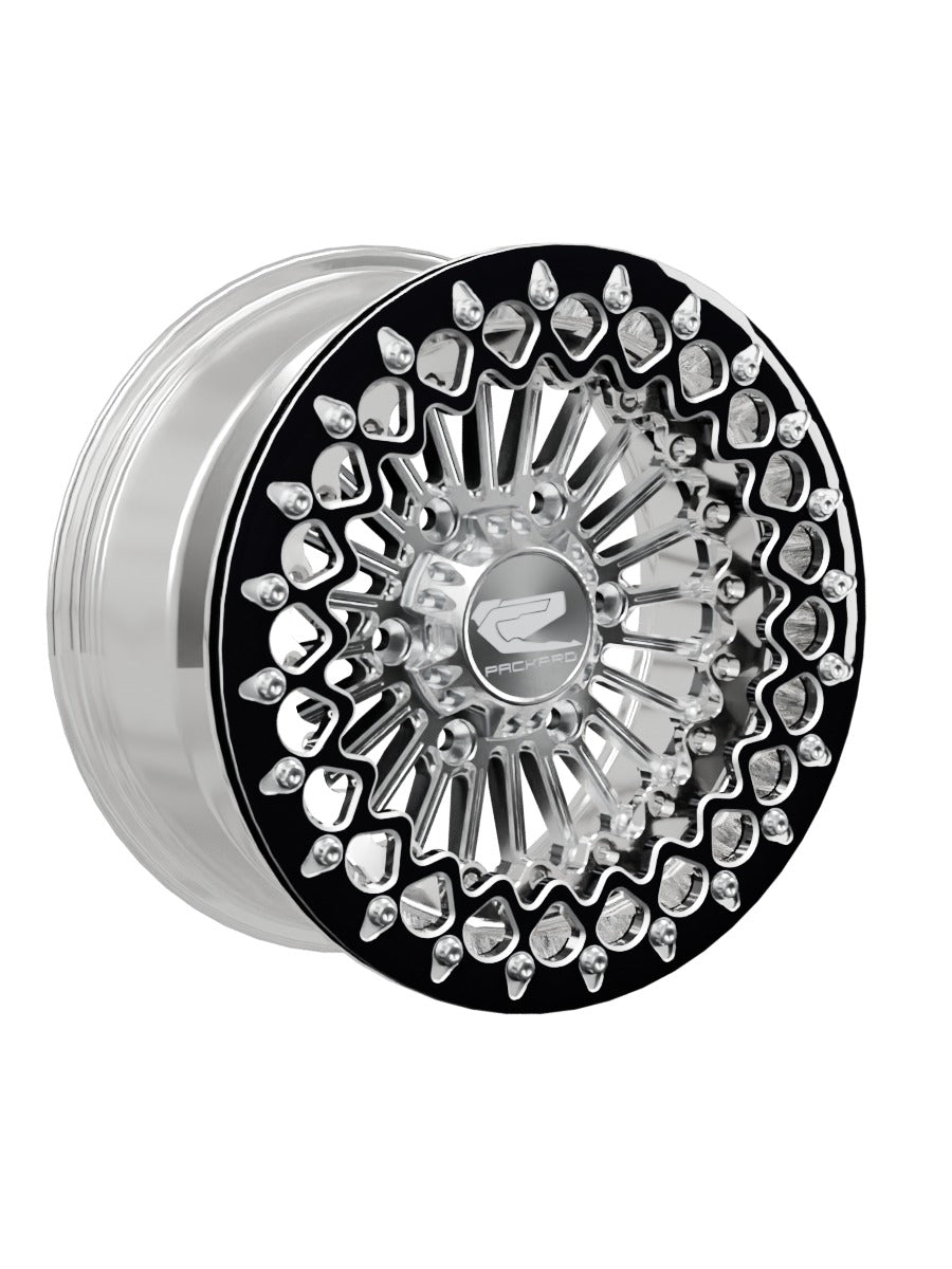 Import - FF Forged Polished Beadlock - Silver Maverick R 6x139.7