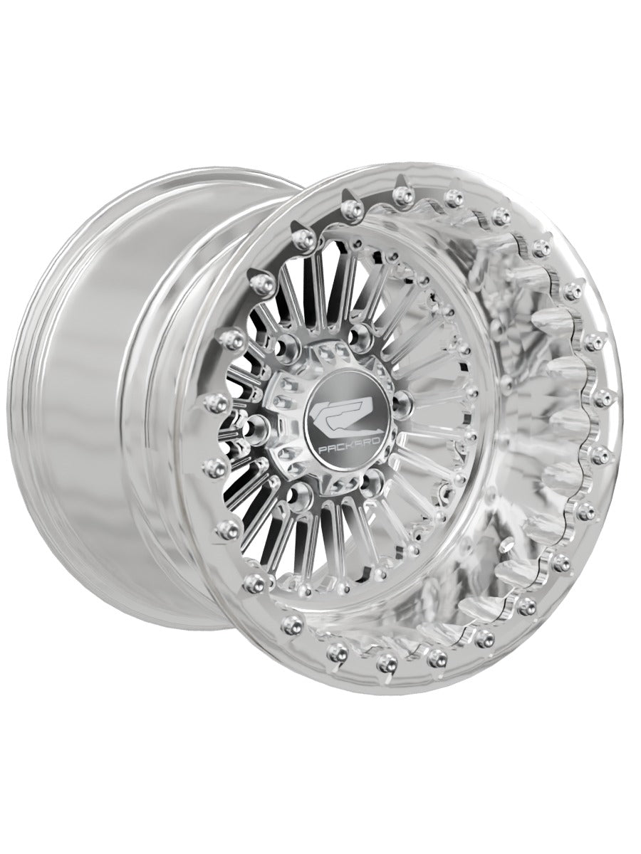 Import - FF Forged Polished Beadlock - Silver Maverick R 6x139.7