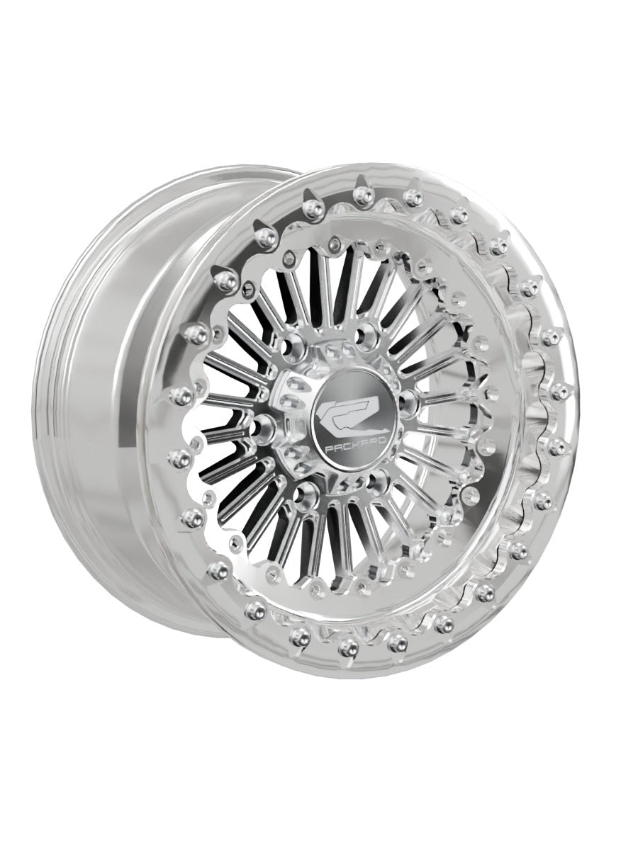 Import - FF Forged Polished Beadlock - Silver Maverick R 6x139.7