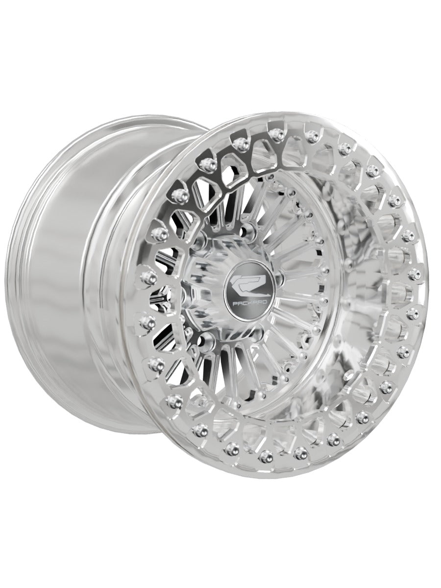 Import - FF Forged Polished Beadlock - Silver Maverick R 6x139.7