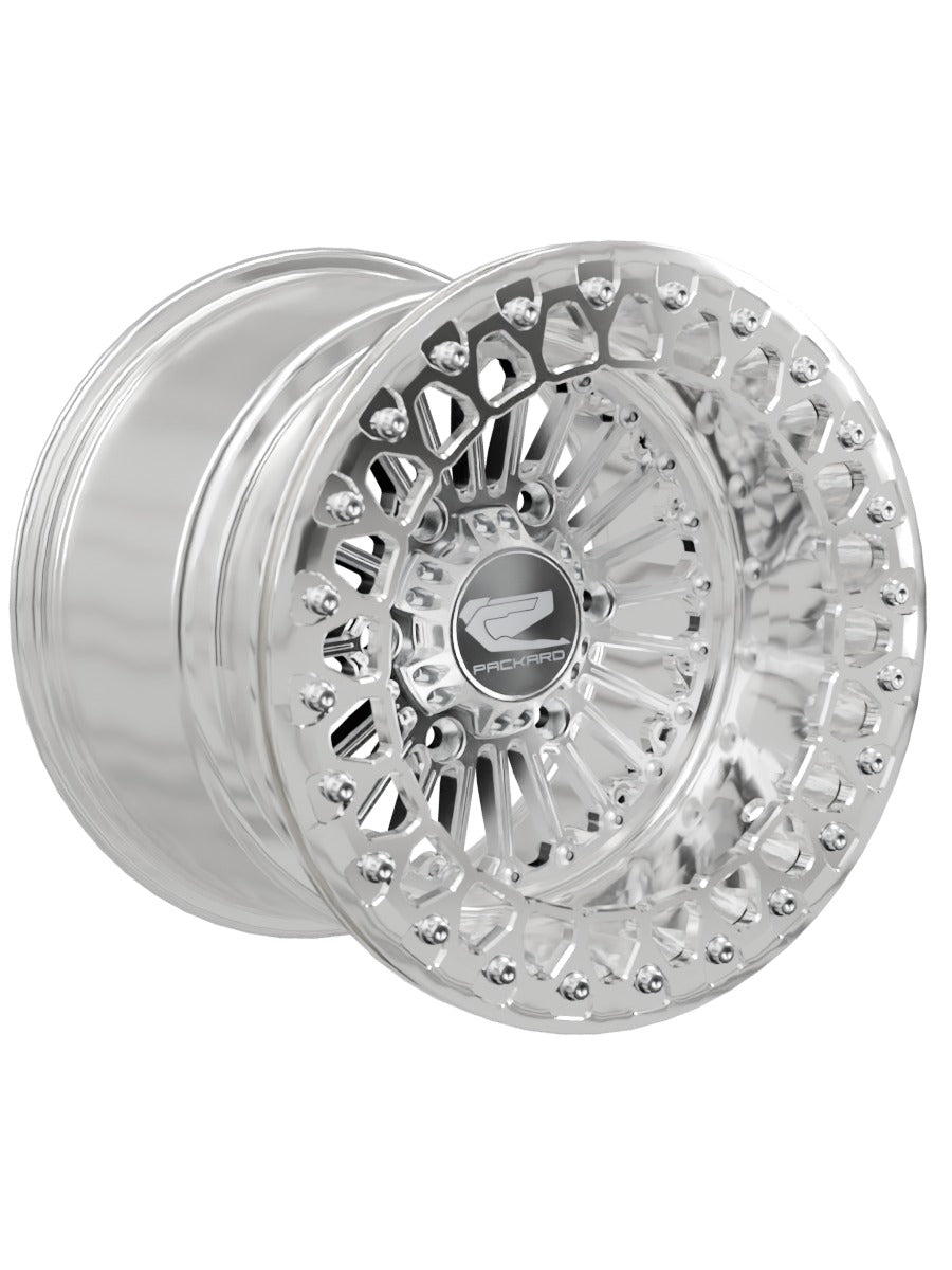 Import - FF Forged Polished Beadlock - Silver Maverick R 6x139.7