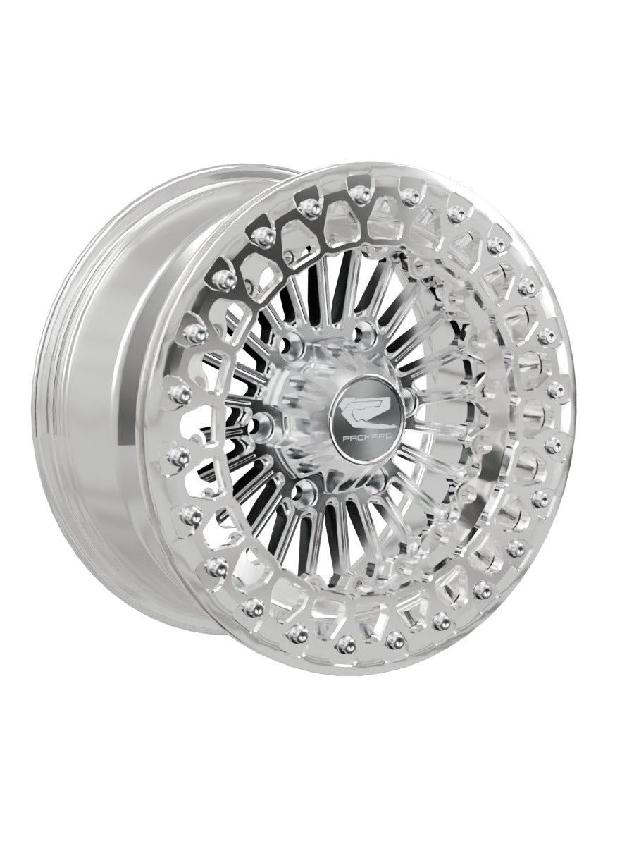 Import - FF Forged Polished Beadlock - Silver Maverick R 6x139.7