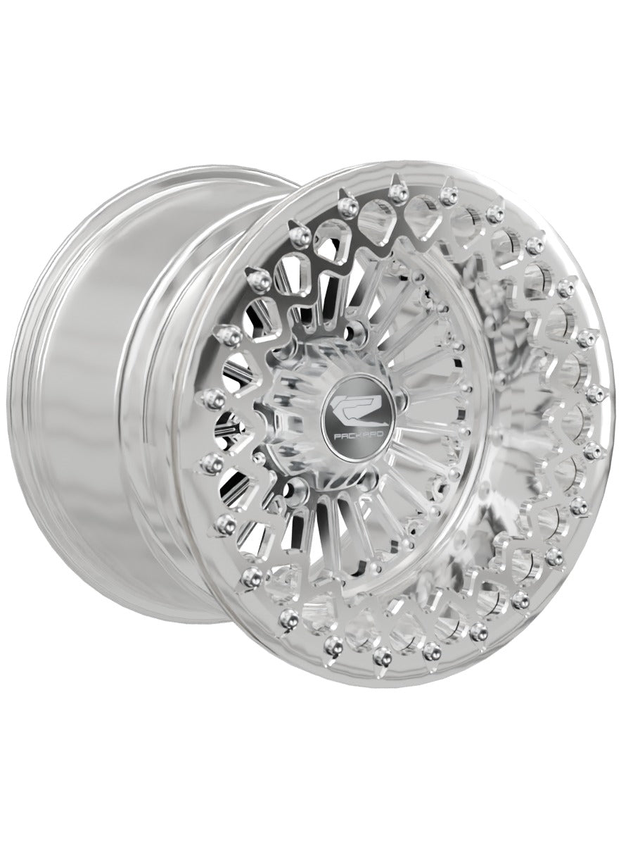 Import - FF Forged Polished Beadlock - Silver Maverick R 6x139.7