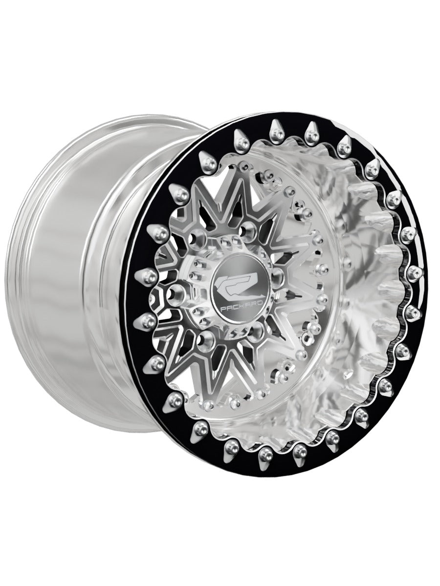 V2 Super Star - FF Forged Polished Beadlock - Silver Maverick R 6x139.7