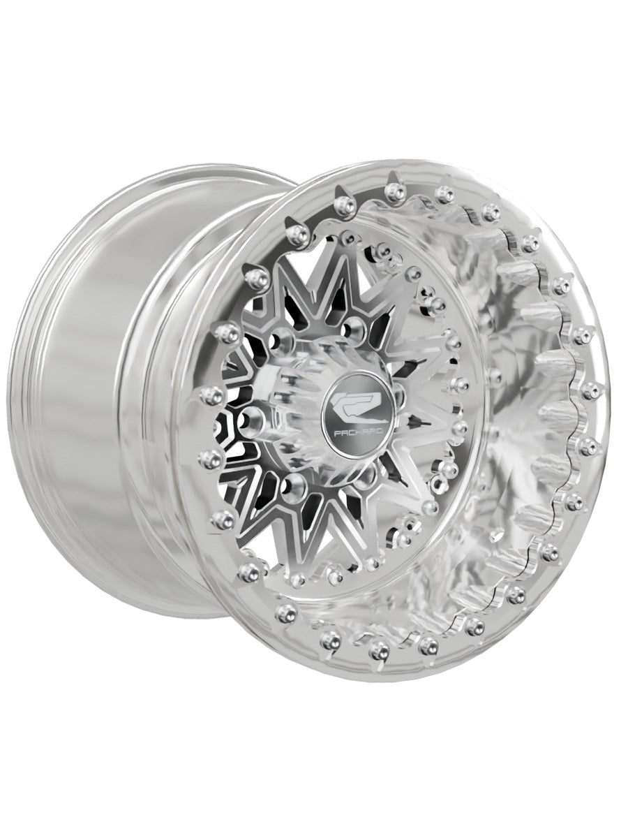 V2 Super Star - FF Forged Polished Beadlock - Silver Maverick R 6x139.7