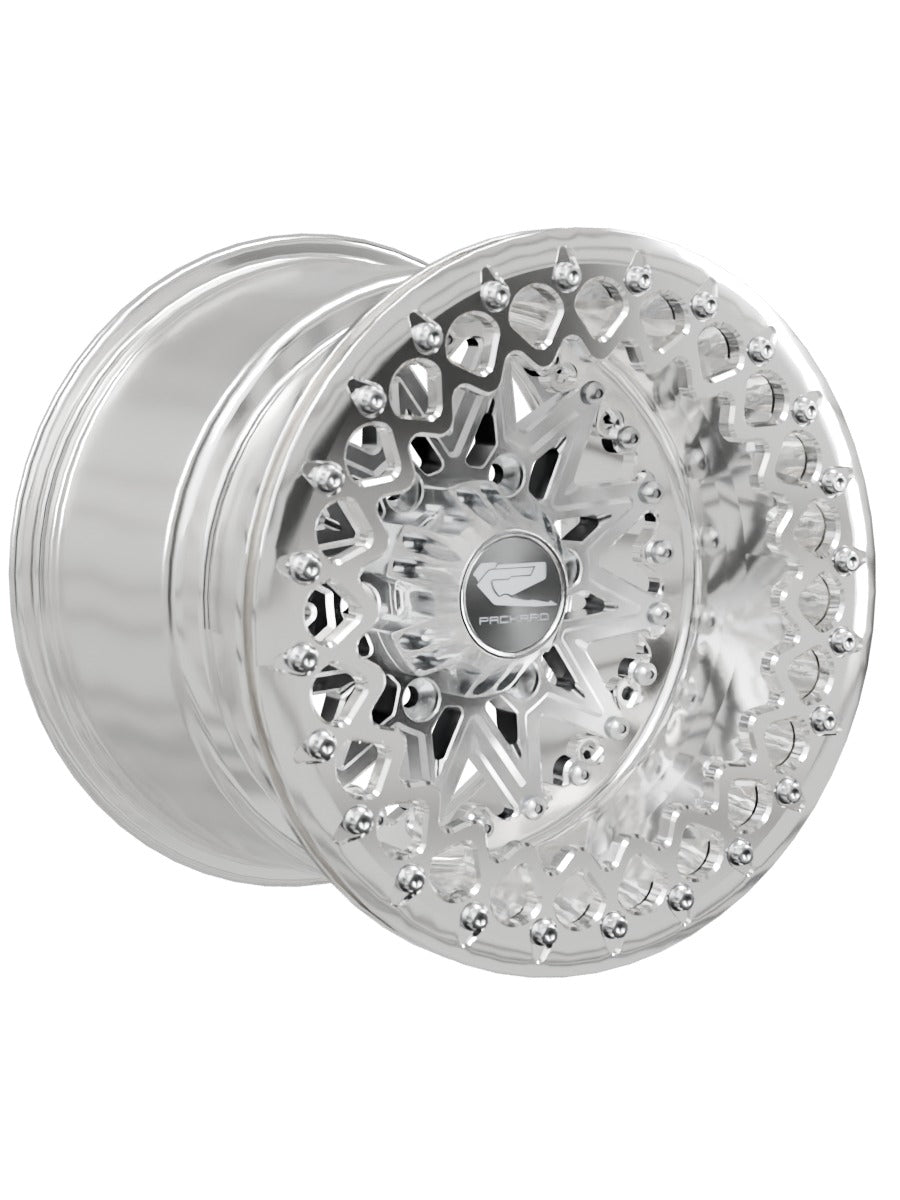 V2 Super Star - FF Forged Polished Beadlock - Silver Maverick R 6x139.7