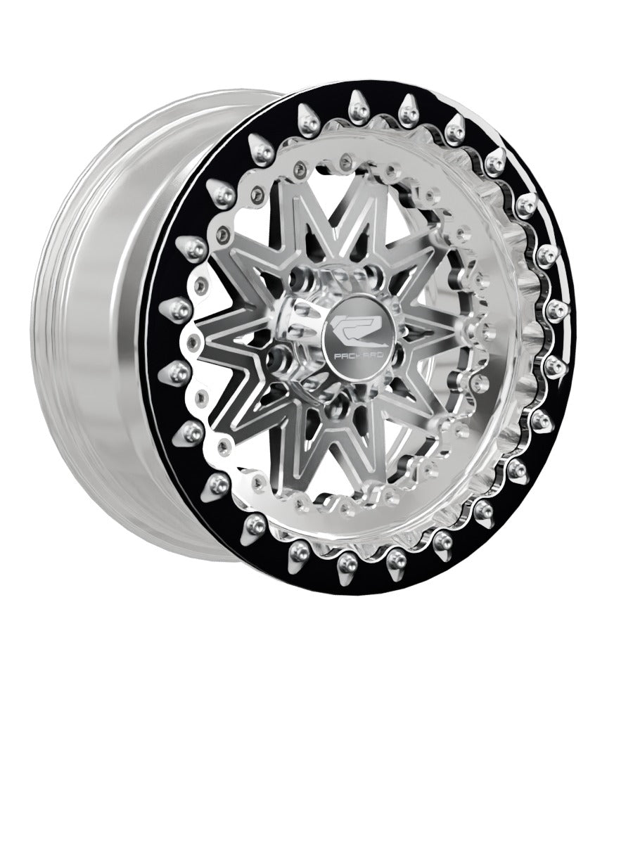 V2 Super Star - FF Forged Polished Beadlock - Silver RZR Pro R 5x4.5
